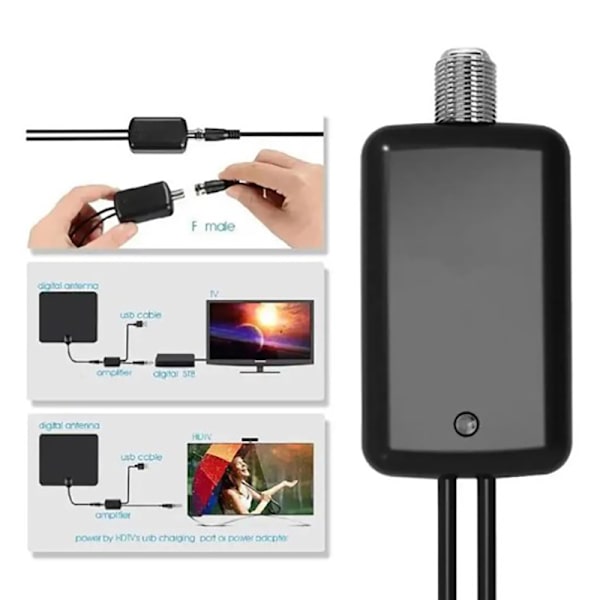 Antenneforsterker Digital TV Antenneforsterker Signal 4K Enhanc