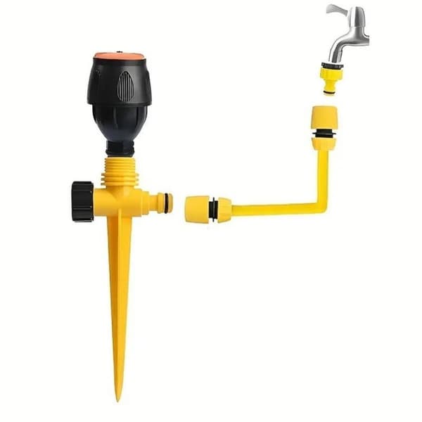 Hagesprinkler 360 graders rotasjon vanningssystem A2