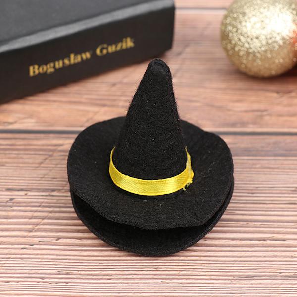 2 stk Miniatyr Dukkehus Filt Hekseshatter Til Halloween Dukkehus