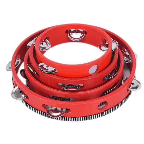 Soittimet Tambourine Drum Children Musical White 25cm