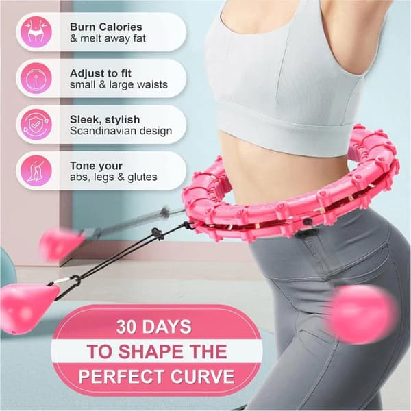 Smart Fitness Massage Justerbar Icke-fallande Viktad för Midjan A5