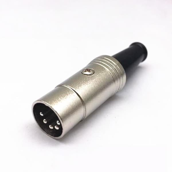 1/2 stk. 5-bens DIN Midi-stikkabel eller adapter han inline-stik A2