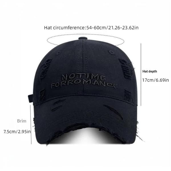 Ny baseballkeps med tredimensionellt broderi som gör Y A6