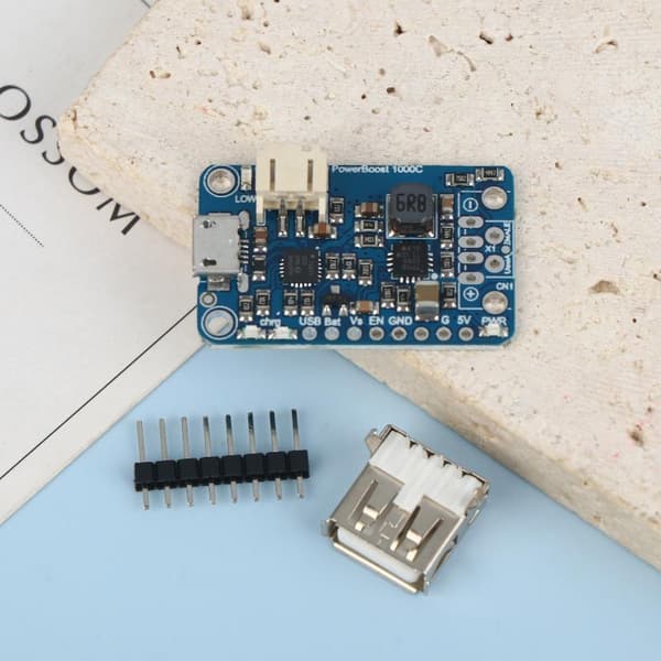2465 Spot Modul Oppladbar 5V Lipo USB Boost Lader PowerBo