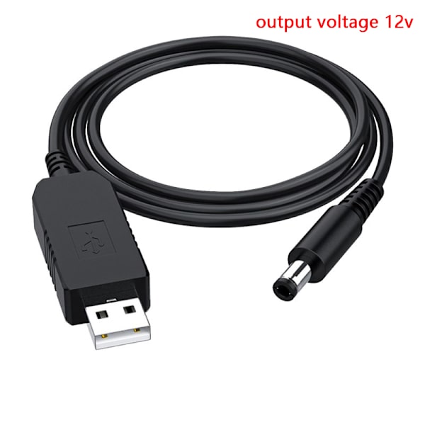 USB til jævnstrømskabel 5V til 12V Boost Converter 8 adaptere USB A4