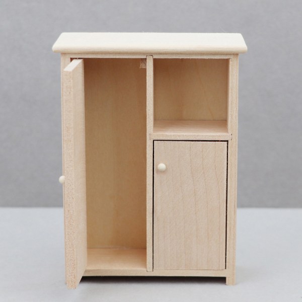 1/12 Dollhouse Simuleringsskåp Dollhouse Minimöbler