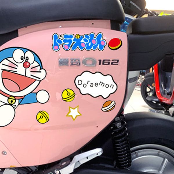 Doraemon Cartoon e Car Stickers Vinyl Decal Car Decor Accessor A2