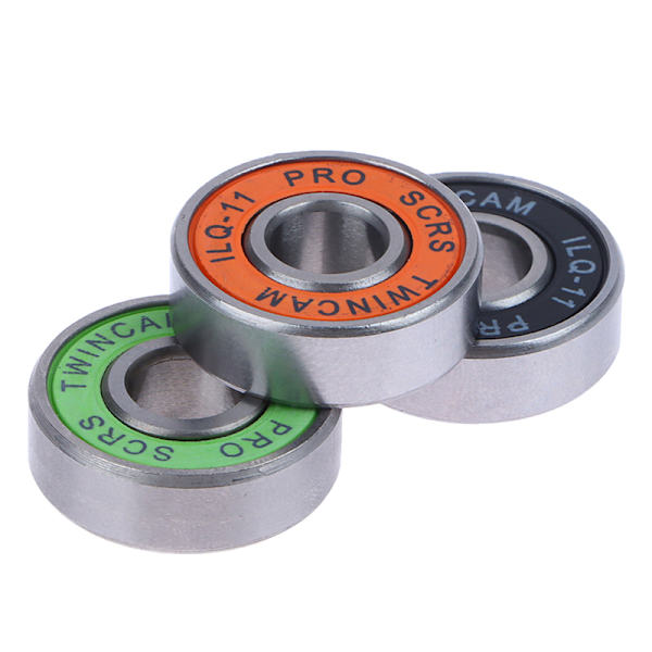 8 kpl 608 laakeri ILQ-11 Longboard Speed Inline Skate Wheel Bear C