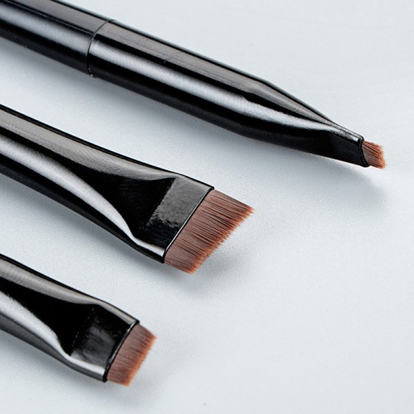 3 Stk Makeup børste Øjenbryn Eyeliner Øjenbryn Pencil Pen Brush Ma A1