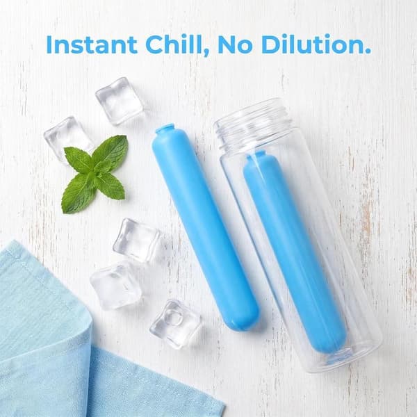 Isstavar Återanvändbara Säkra Bärbara Frysbara Isstavar För Hemmet White