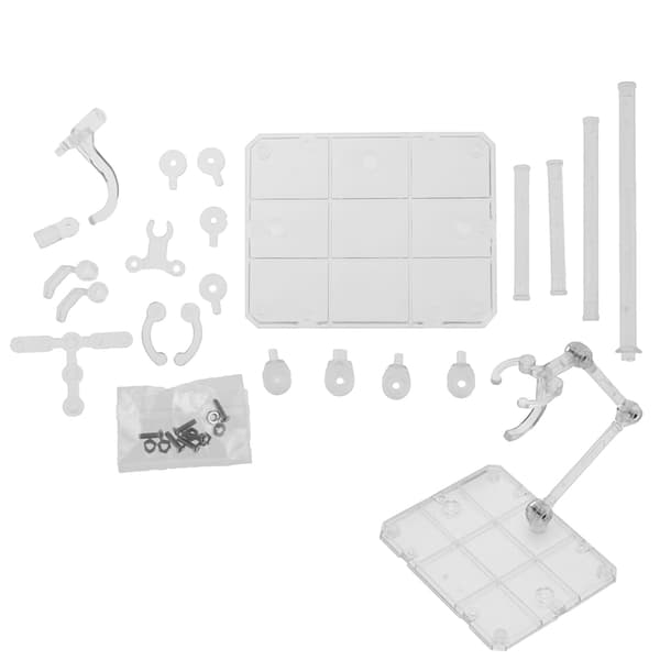 1Sett Handling Figur Base Passende skjermstativbrakett Transparent