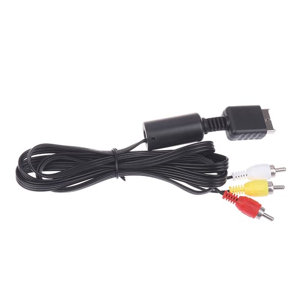 AV-kabel for PS3 PS2 PS1-konsoll o Video Extend Wire Converter 3Pcs
