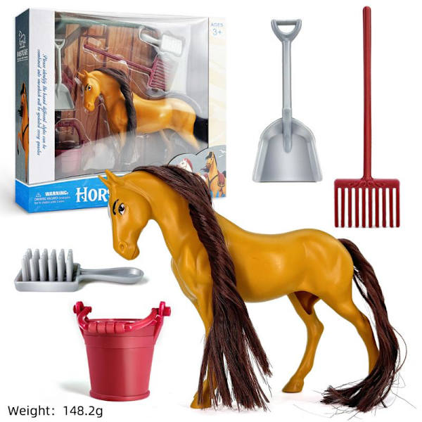 Ranch Häst Modell Leksaker Gray