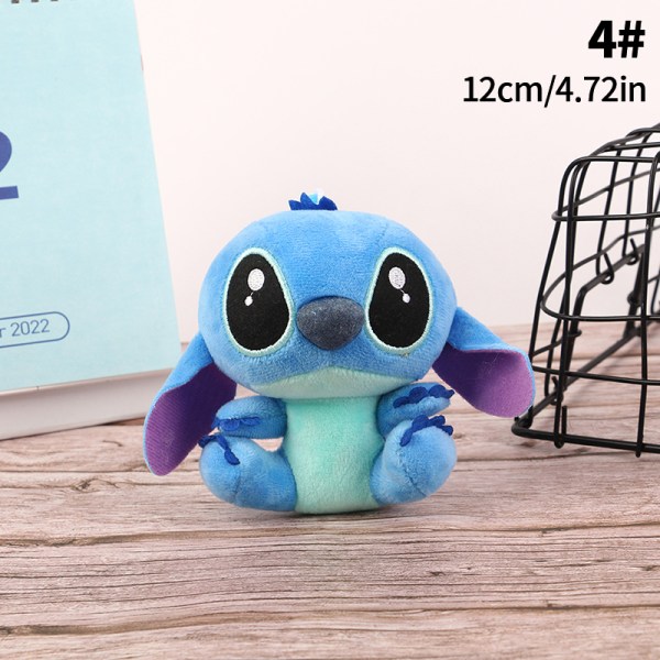 Disney Tecknad Blå Rosa Stitch Dolls Anime Leksaker Lilo och Stitc 4#