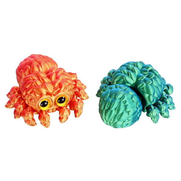 3D-printad spindelfigur inomhus/utomhusdekor för hem och bil A6