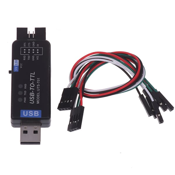 USB til TTL seriell omformer feilsøkingsnedlastingsmodul CH343G Ch