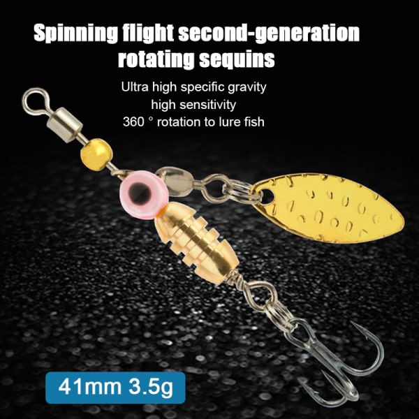 Micro-Objects Spinning Pailletter 3,5-5g Flying Spinning Long Thro 3.5g A