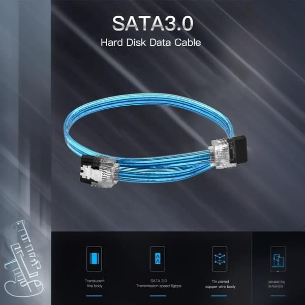 ATA 3.0 III 6Gb/s 10cm harddiskdata Serial ATA lige A17