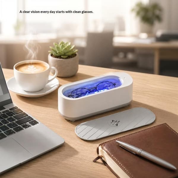 1 sæt USB genopladelig tilstand eller batteritilstand ultralydsrensning A4