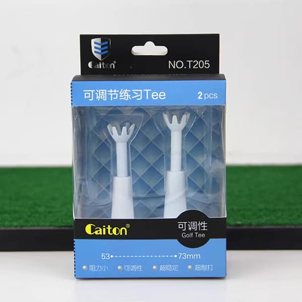 1/2 stk. justerbar golfboldholder golf-tee golfsvingtræner 1pcs