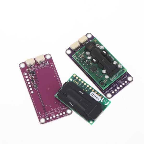 SCD30 Luftkvalitetsgassensormodul for QWIIC CO2-kort RH/T Me Sensor base plate