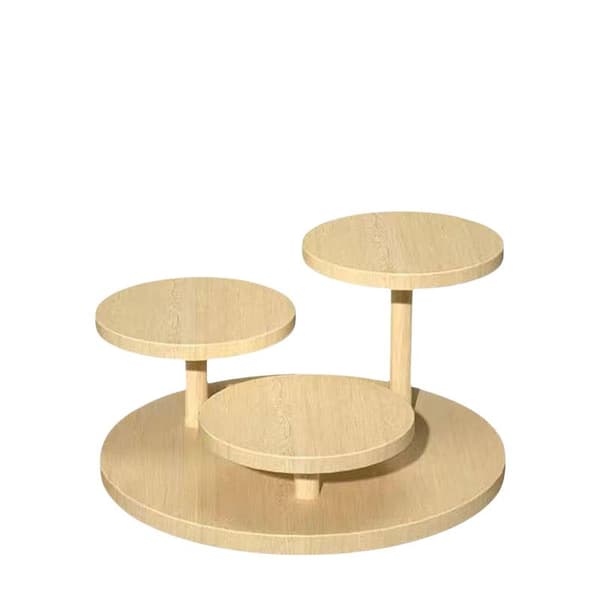 Puinen esittelyteline - monikerroksinen keräilyhahmon pidike 1pc