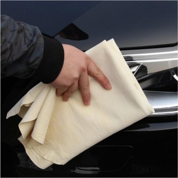 Fshion Natural Chamois Leather Car Cleaning Cloths Vasking 60cm*45cm