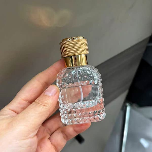 30 ml påfyllbar parfymeatomizer tom ananasformet glassflaske