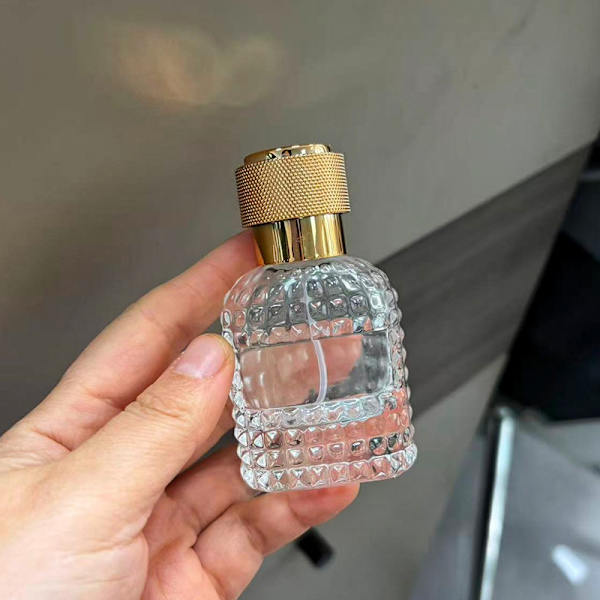 30 ml påfyllningsbar parfymatomizer tom ananasformad glasflaska