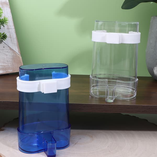 Fuglevandsdispenser Automatisk Fuglefoder Papegøje Cana Yellow YL 2PCS