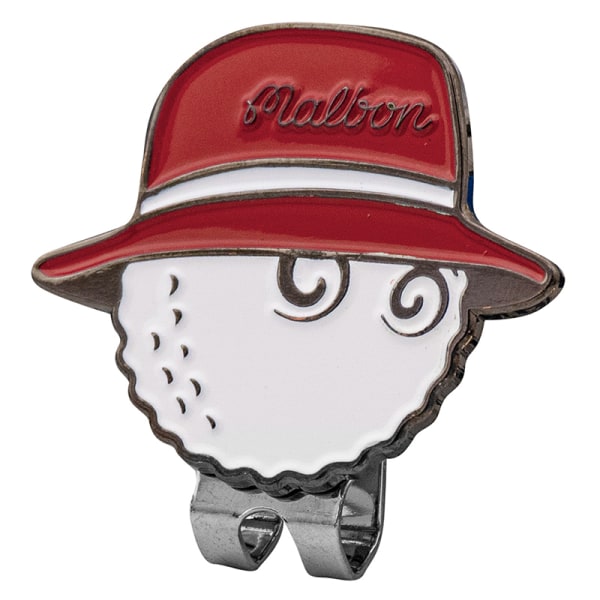Mark Ball Golf Hat Clip Magneettinen Golf Cap Clips Magneetilla Red