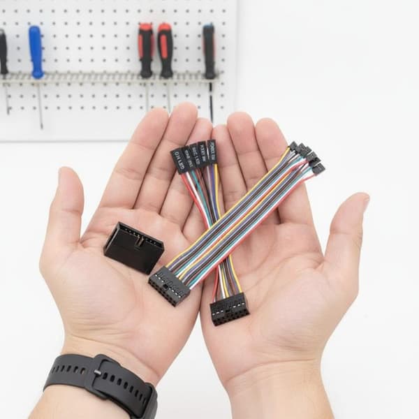 Fokusert multifunksjonell for Supermicro frontpanelkontakt A