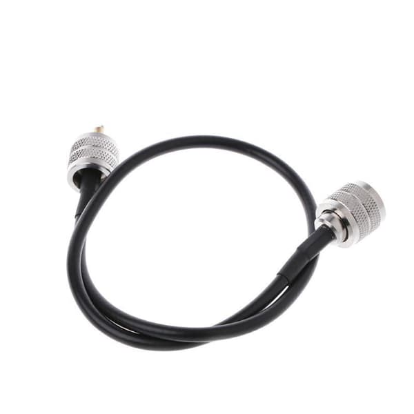 RF koaksialkabel UHF PL259 han til han stik RG58 pigtail A4
