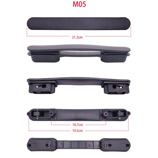Bagasjehåndtak Håndtak Trallehåndtak Kofferthåndtak A3