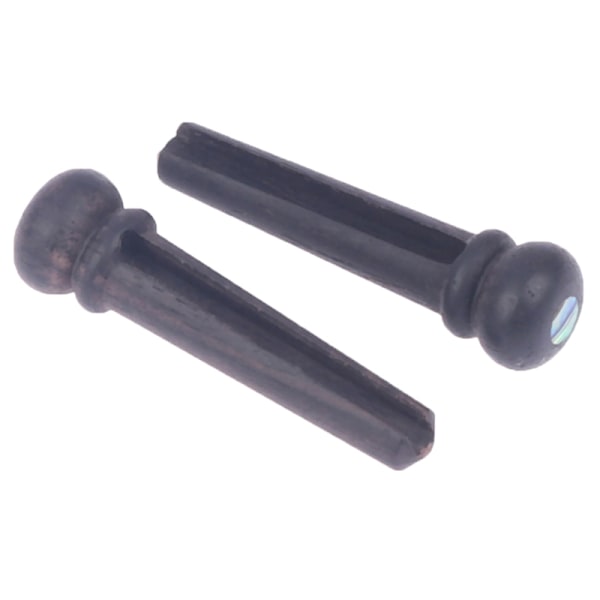 6 st Folkgitarr Ebony String Cone Solid String Vertebra Pins G