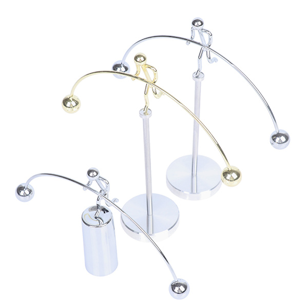 Enbenet Iron Man Balance Pendulum Hercules Vægtløftning Des 3（Silver）