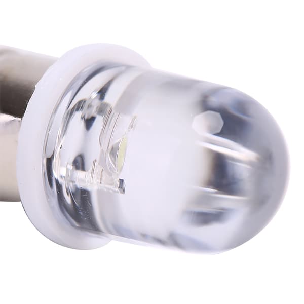 5 stk E10 Led-pære DC 3V 4,5V Instrumentpære Indikatorpære white DC4.5V