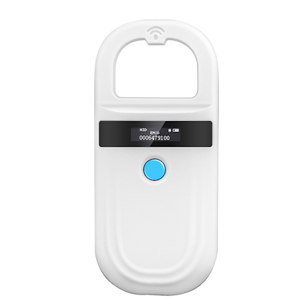 134,2KHz/125kHz Pet Cat Hund Identification Microchip Scanner FD Black