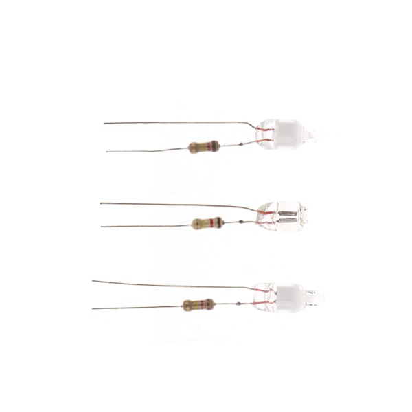 10 stk Neon Indikator Lyse Grøn Rød Blå Skilte 6 mm Neon Lampe G Red