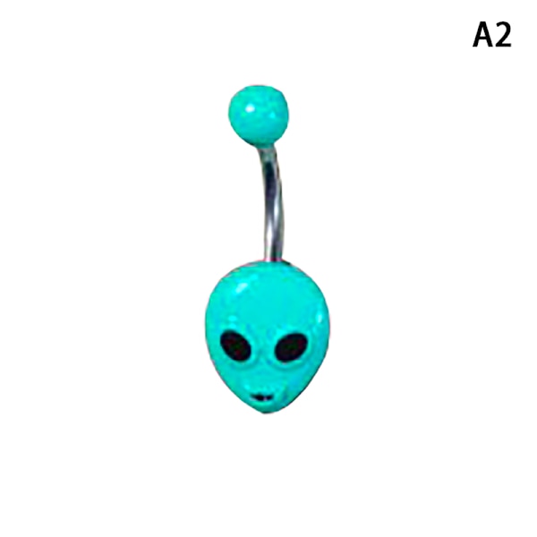 Hauskat naparenkaat ruostumattomasta teräksestä Creative Navel Nail Pi A2