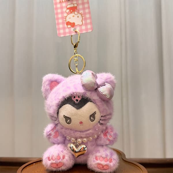 e Sanrio Cross Dressing -sarjan nukkeriipus avaimenperä reppu D A6