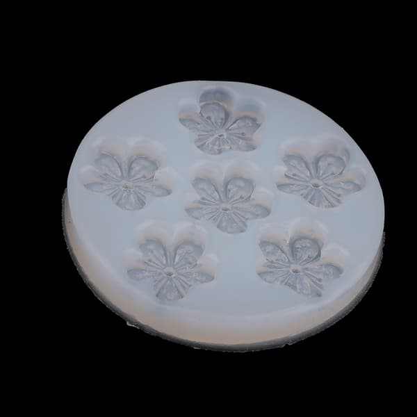 1 stk Mini Cherry Blossom Peach Blossom Silikone Form DIY Mousse C