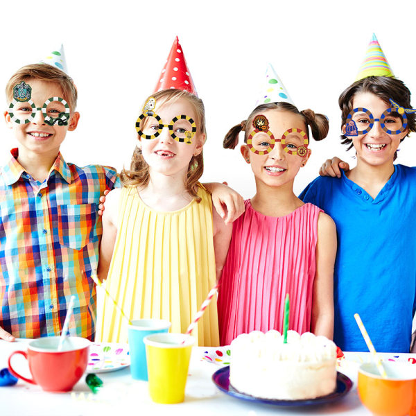 12 kpl Lasten paperilasit Potters Syntymäpäiväjuhlatarvikkeet