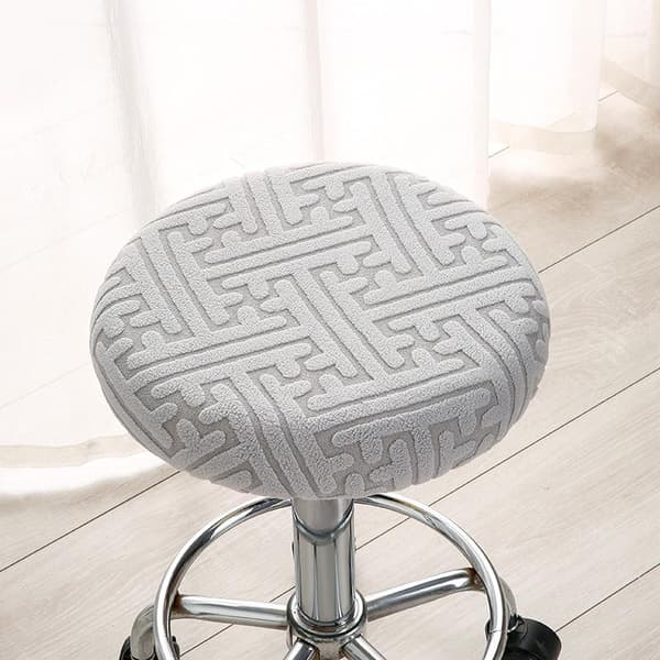 Vaskbart stolsetetrekk med elastiske bånd, rundt A3