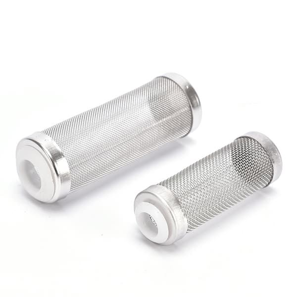 hållbart mesh i rostfritt stål akvariefilterskydd fisk 6.8cm