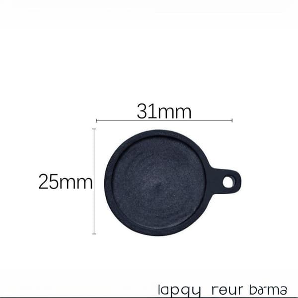 10 kpl minilautaspizzaa Hartsipienoishahmo DIY-tarvike A2