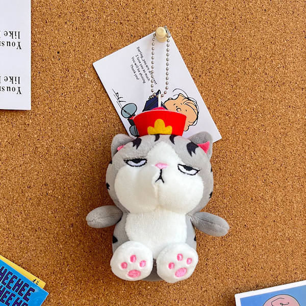 e Wuhuang Bazaar Svart anheng Doll Plysj Leke Liten Hund Katt Dol A1
