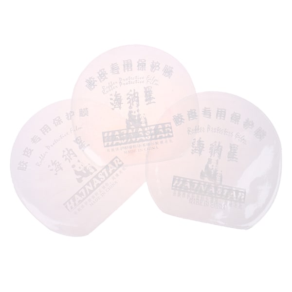 10 stk Ping Pong ketcher Beskyttende Film Sticky Transparent Vedligeholdelse 10pcs