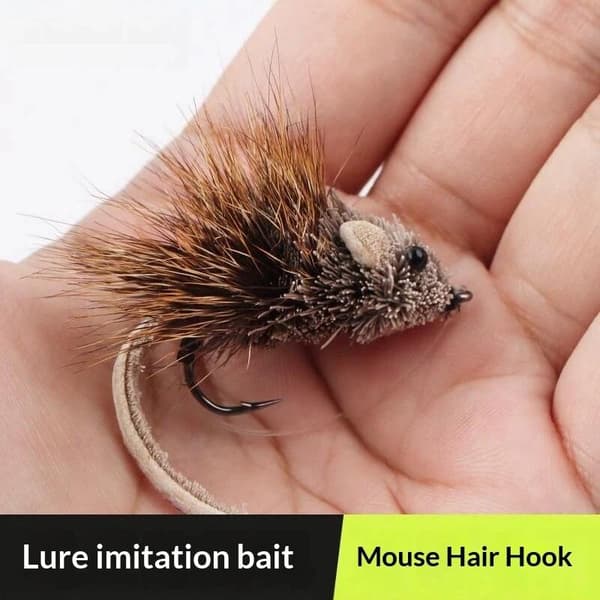 Hår Mus Flue Topwater Agn Poppers Agn For Largemouth B A2 S