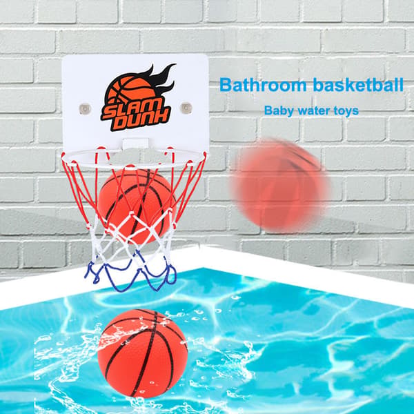 Mini basketkorgset bärbar basketkorg med boll och 1